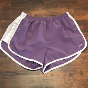 Nike shorts purple